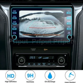 Tvrdené sklo obrazovky ochranná fólia pre Toyota fortuner 2020 2021 8 palcový ovládanie displej screen protector