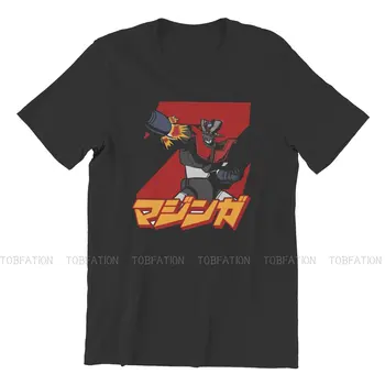 UFO Robot Grendizer Mazinger Z Najnovších Tričko pre Mužov Punč Červená Kolo Krku Čistej Bavlny T Shirt Hip Hop Narodeninám Topy 6XL
