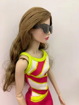 Nová hračka sunglassess bábika príslušenstvo pre 1:6 bábiky BBIA46