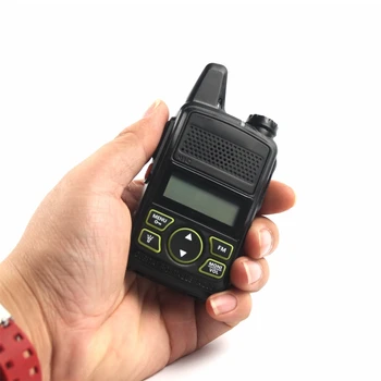 Mini UHF Walkie Talkie 400-470MHz pre Baofeng BF-T1 Prenosné Walkie Talkie EÚ Plug