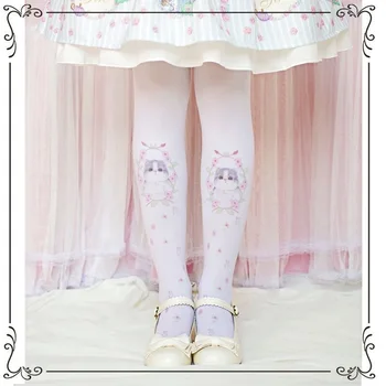 Japonský harajuku Lolita Lolita ponožky, krásne mäkké sestra kolená vysoké ponožky - cos vykreslenie pančuchové nohavice