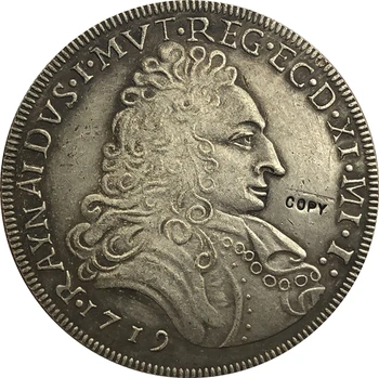 Talianske štáty 1719 1 Ducato - Rinaldo I kópie mincí