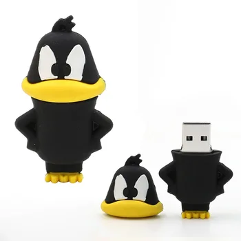 Veľkoobchod Roztomilý USB Flash3.0 Jednotky 16G Mini Mačka, Králik Škorec Anime, Komiksu Disku Kačica Vták, Pes 8g gadget memory stick Zvierat
