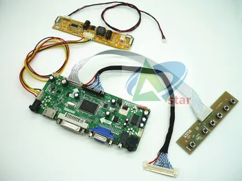HDMI+DVI+VGA+ZVUKOVÝ LCD Radič Doske auta 19.5