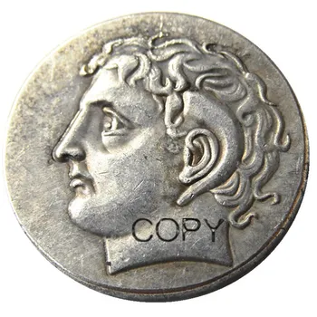 G(34) Zriedkavé Starovekej gréckej Striebro Didrachm Mince z Kyrene - 308 BC Kópie Mincí