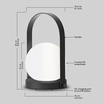 Nové Loptu Prenosné Lampy USB Nabíjateľné RGB Diaľkové Ovládanie Nástenné Svietidlo Závesné Camping Lampy, Stolové Lampy, Nočné Lampy Okolitého Svetla