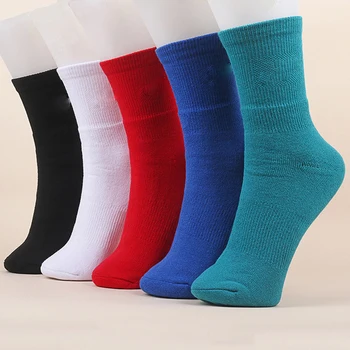 3 Páry potu-absorbent Bedminton ponožky pánske bavlnené uteráky spodnej hrubé športové ponožka non-slip dezodorant trubice ponožky pre mužov sport