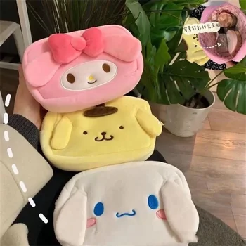 Sanrioed Hello Kitty Luxusný Peračník Moje Melódie Cinnamoroll Purín Cartoon Skladovanie Taška Veľká Kapacita Make-Up Papiernictvo Darčeková Taška