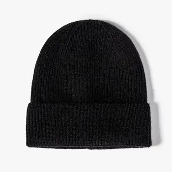 2021 Jeseň a v zime Akryl Farbou Zahustiť pletené klobúk teplý klobúk Skullies spp čiapočku klobúk pre mužov a Ženy 141