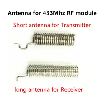 GERMA 433 Mhz Superheterodyne RF Prijímač a Vysielač Modul Pre Arduino Uno Bezdrôtového Modulu Diy Kit 433Mhz Diaľkové Ovládanie