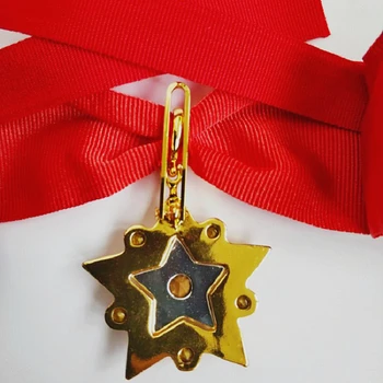 Nádherné Bývalého ZSSR Maršal Star CCCP Vojenskej Cti Medaila Sovietskeho zväzu Hrdinstvo Špeciálny Odznak Strane Vykladané Zirkón Svieti Darček